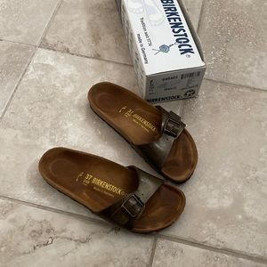 Birkenstock madrid 37 golden brown